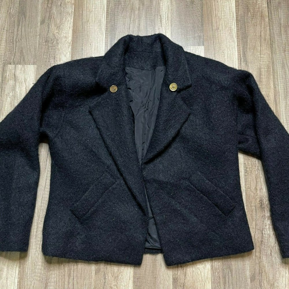 Chanel Womens Collared Blazer Jacket Sz 6